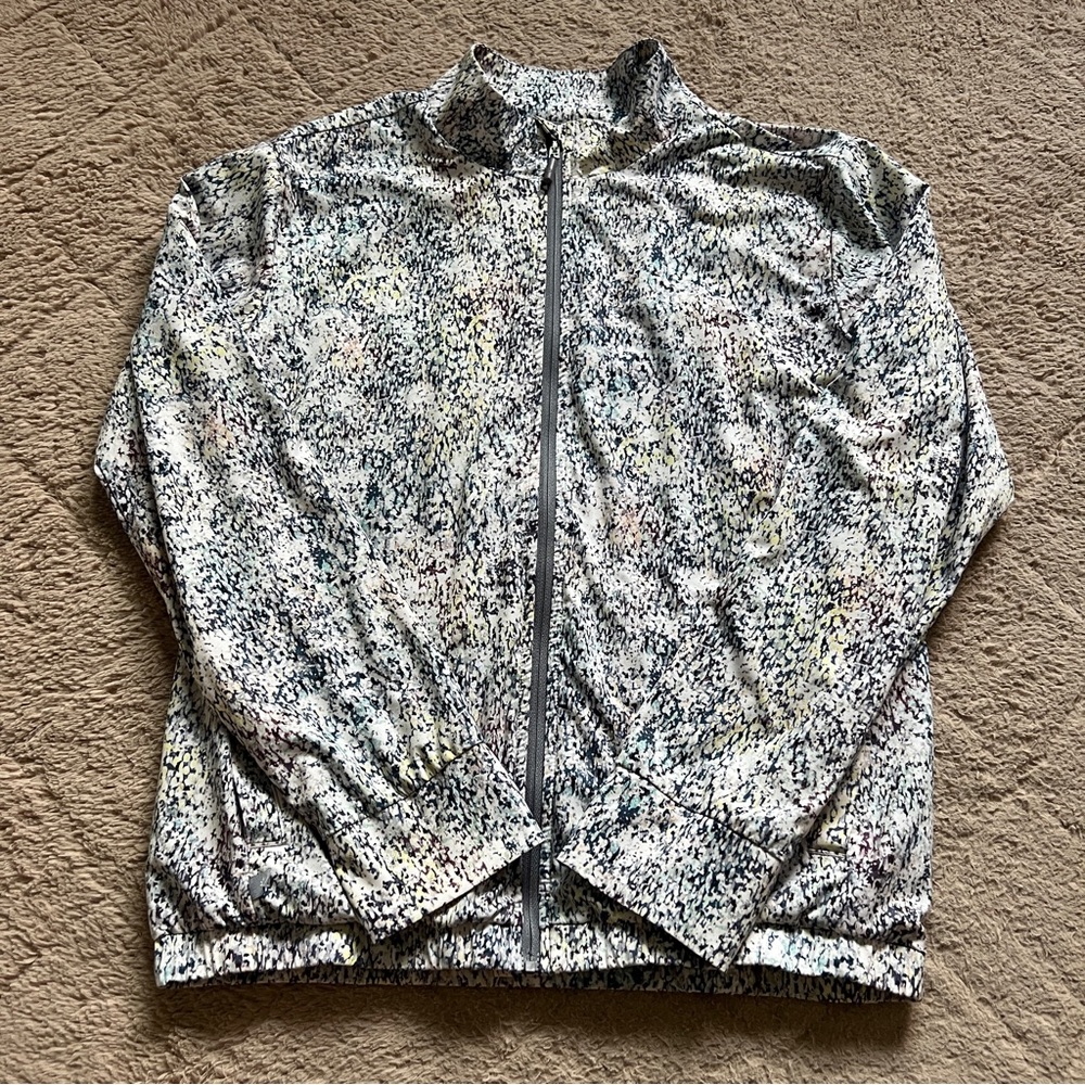 Athleta‎ Girl Ice Storm Full Zip Jacket Athleisure Preppy Girl's Size XL (14)